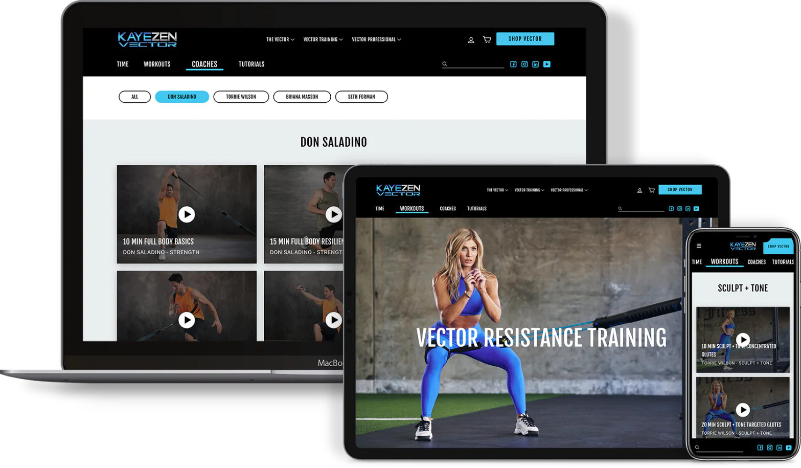 Kayezen VECTOR - The World's Most Complete Mobile Gym